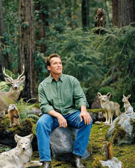 arnold schwarzenegger animal meme